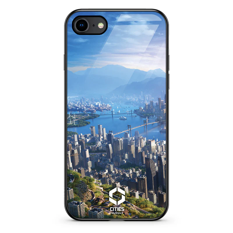 Glass Phone Case Skyline Bay - Image 74