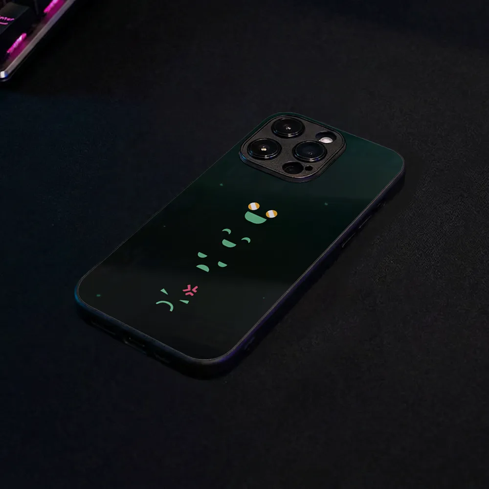 Glass Phone Case Smile Or Don't - Image 7