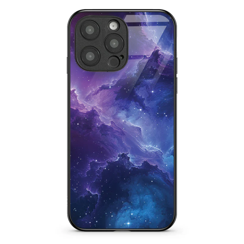 Glass Phone Case Starry Clouds - Image 108