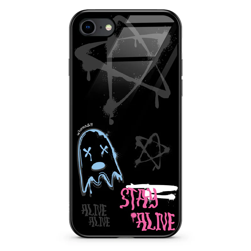 Glass Phone Case Stay Alive - Image 128