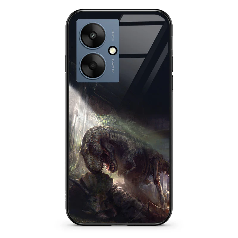 Glass Phone Case T-Rex Echoes Through Time - Image 104