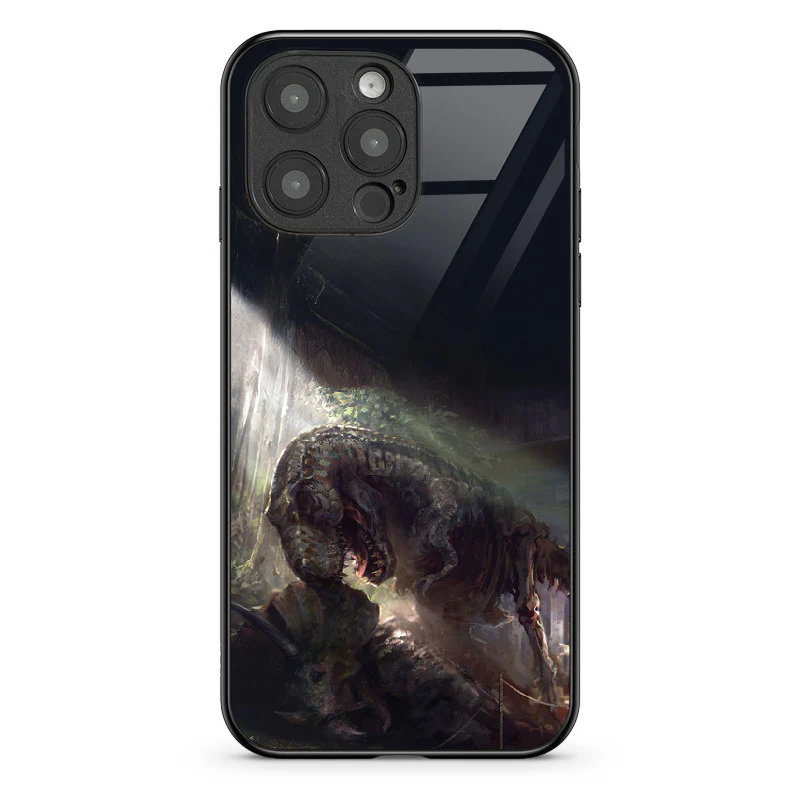 Glass Phone Case T-Rex Echoes Through Time - Image 108