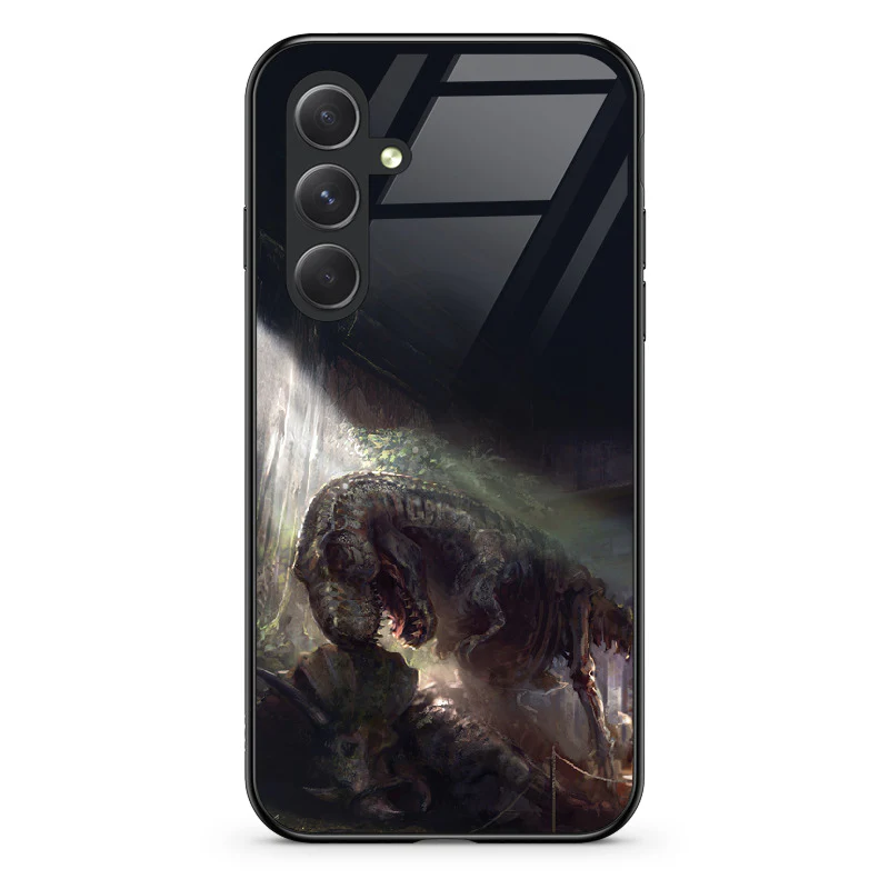 Glass Phone Case T-Rex Echoes Through Time - Image 110