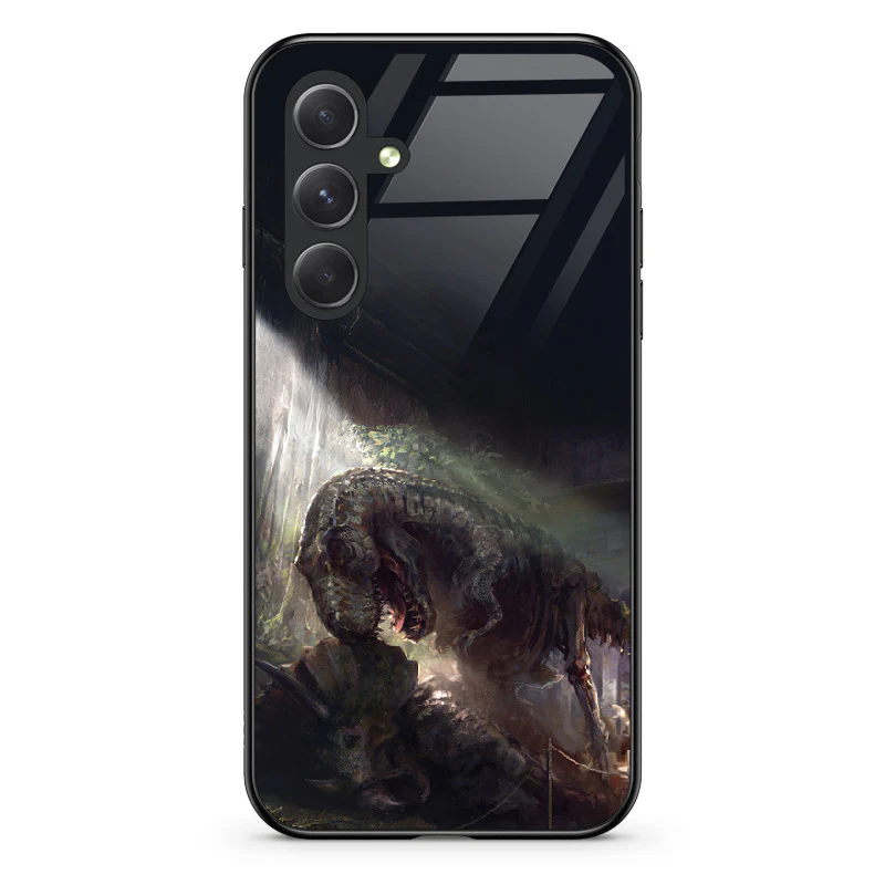 Glass Phone Case T-Rex Echoes Through Time - Image 123