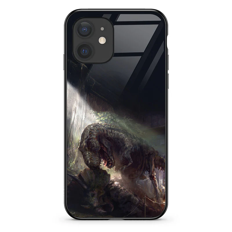 Glass Phone Case T-Rex Echoes Through Time - Image 27