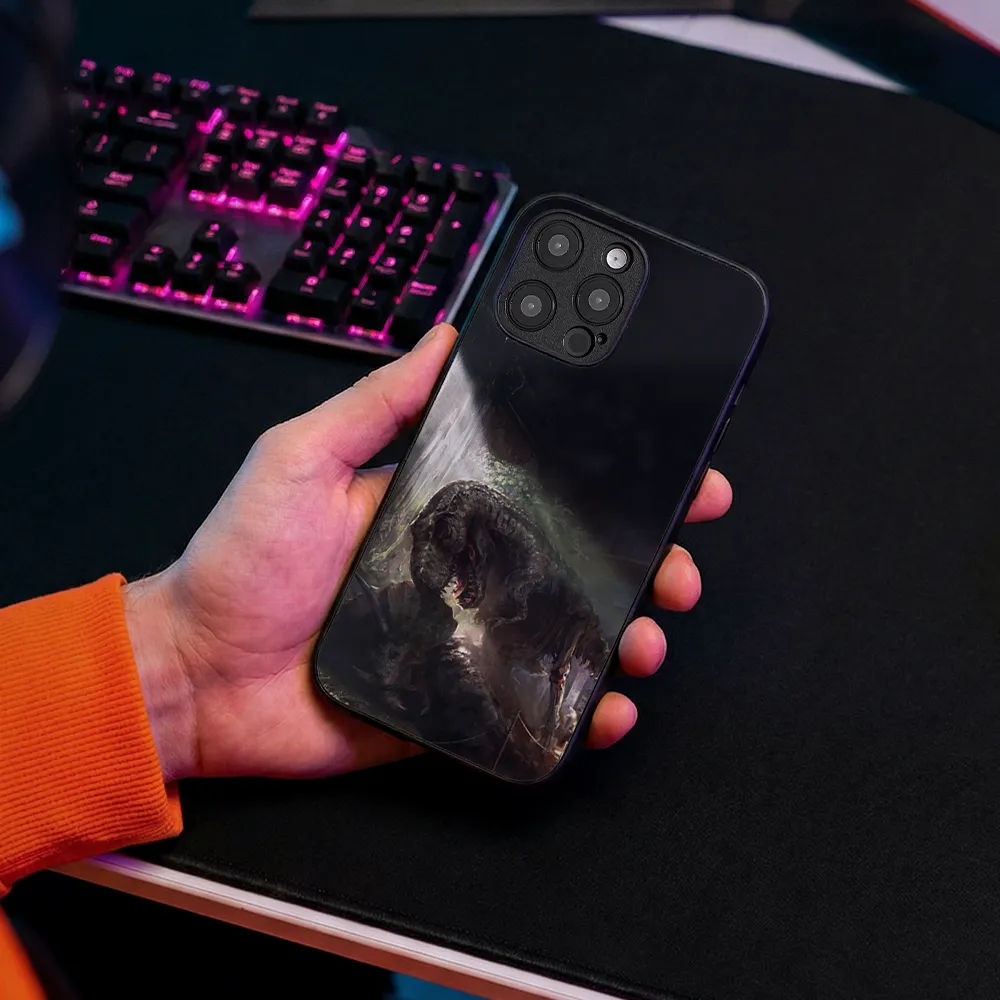 Glass Phone Case T-Rex Echoes Through Time - Image 5