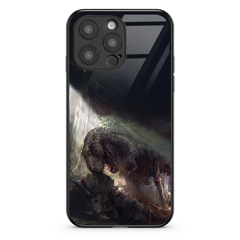 Glass Phone Case T-Rex Echoes Through Time - Image 56