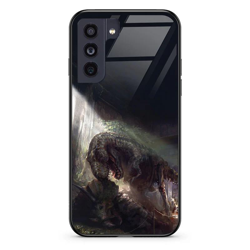 Glass Phone Case T-Rex Echoes Through Time - Image 57