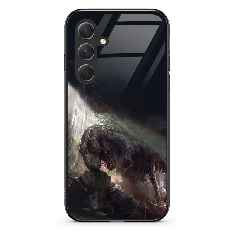 Glass Phone Case T-Rex Echoes Through Time - Image 98