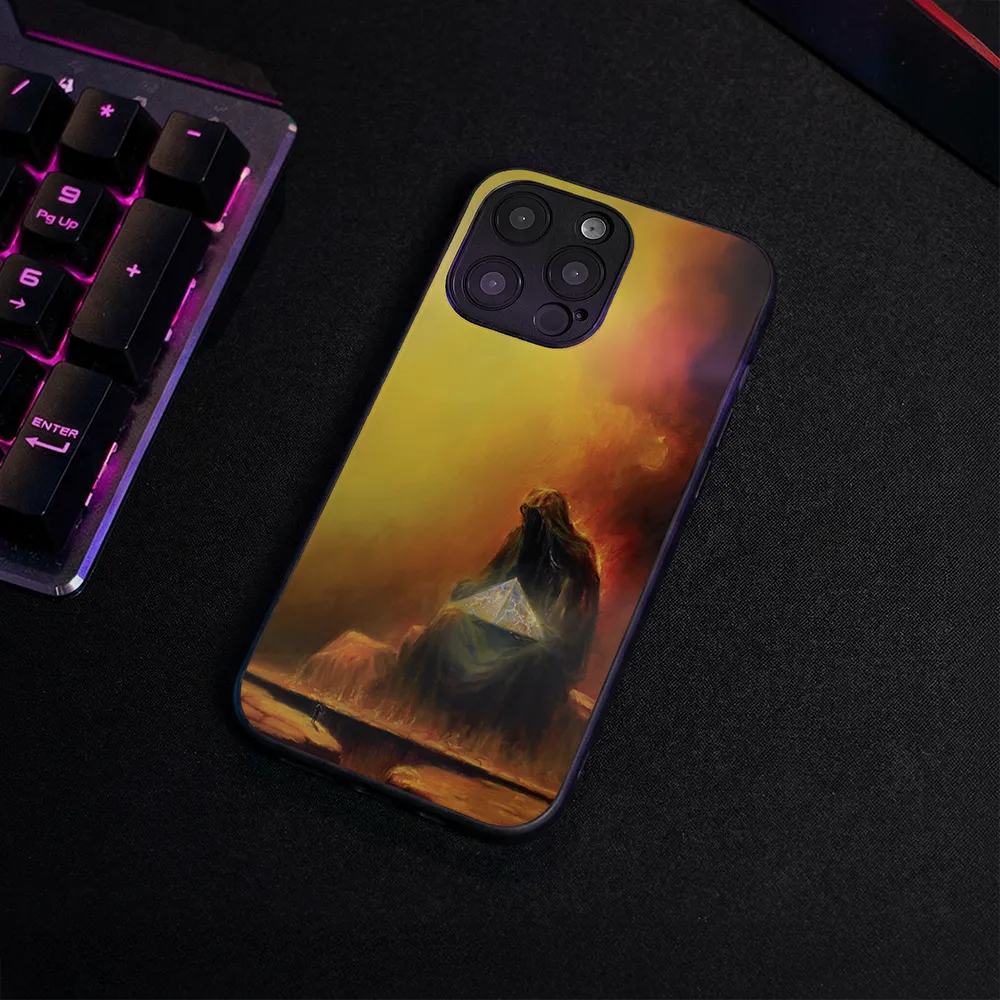 Glass Phone Case The Eternal Question - Image 4