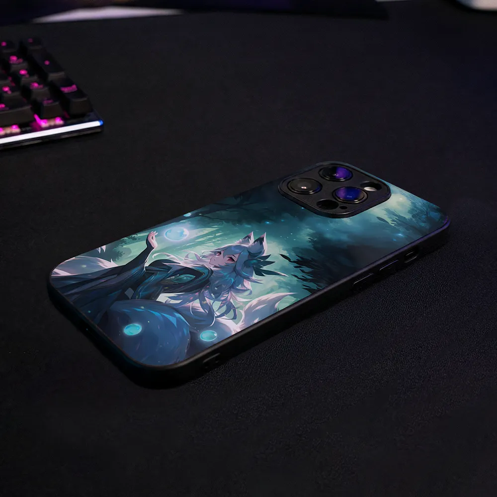 Glass Phone Case The Fox Enchantress - Image 10