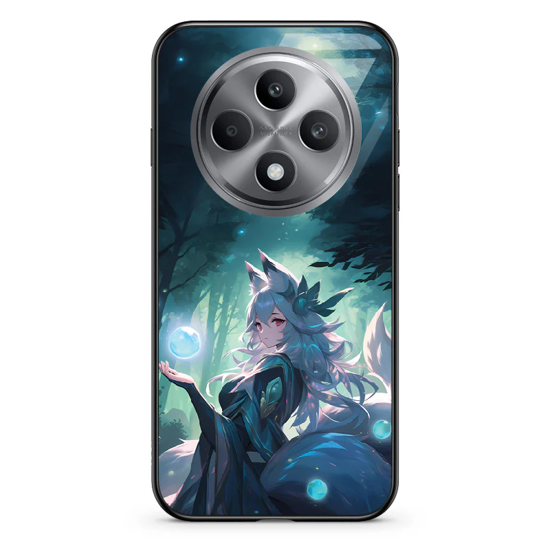 Glass Phone Case The Fox Enchantress - Image 114