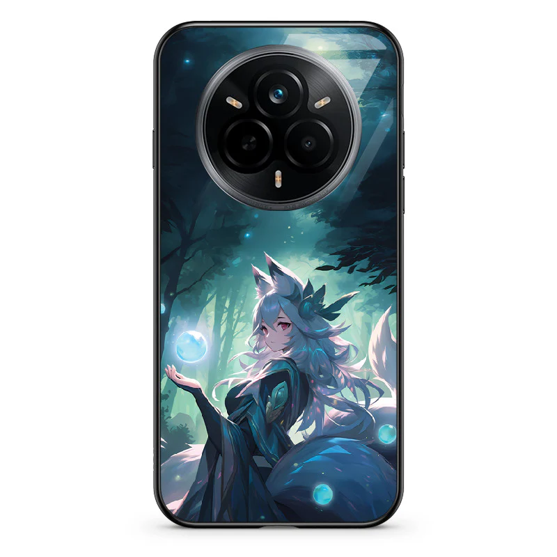 Glass Phone Case The Fox Enchantress - Image 129