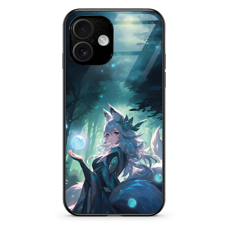 Glass Phone Case The Fox Enchantress - Image 131
