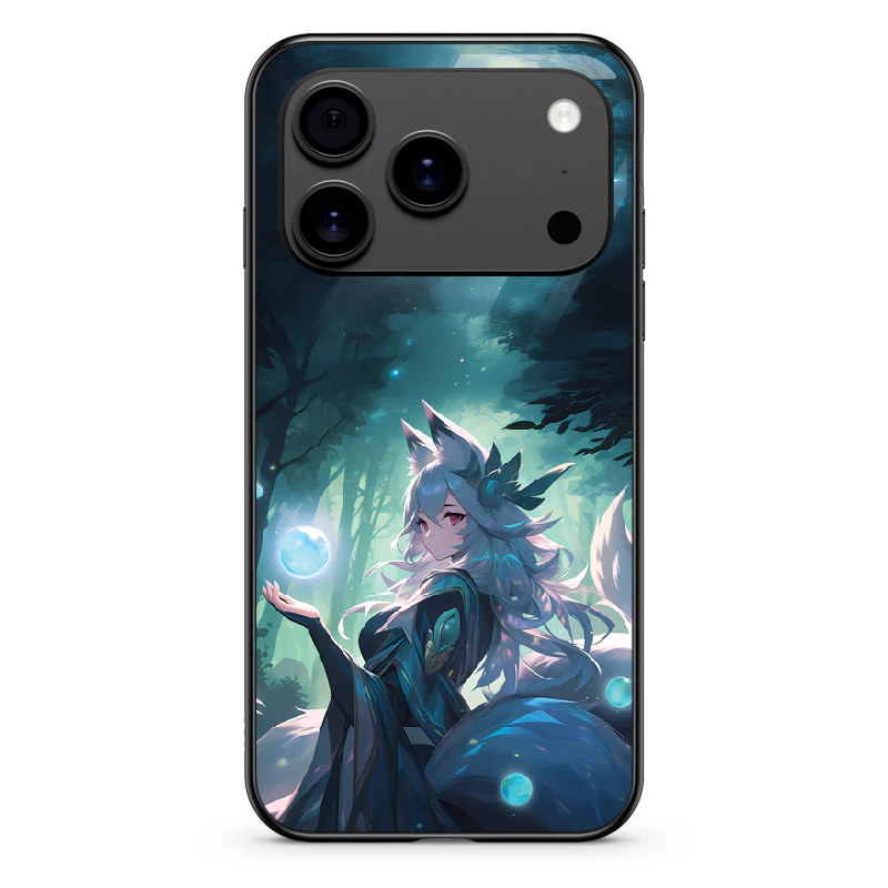 Glass Phone Case The Fox Enchantress - Image 133