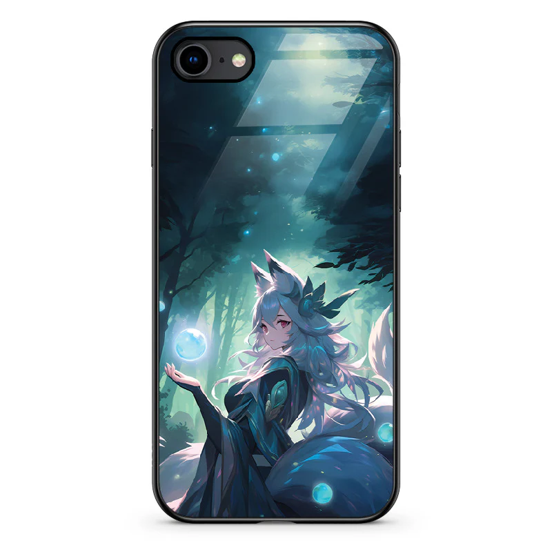 Glass Phone Case The Fox Enchantress - Image 24