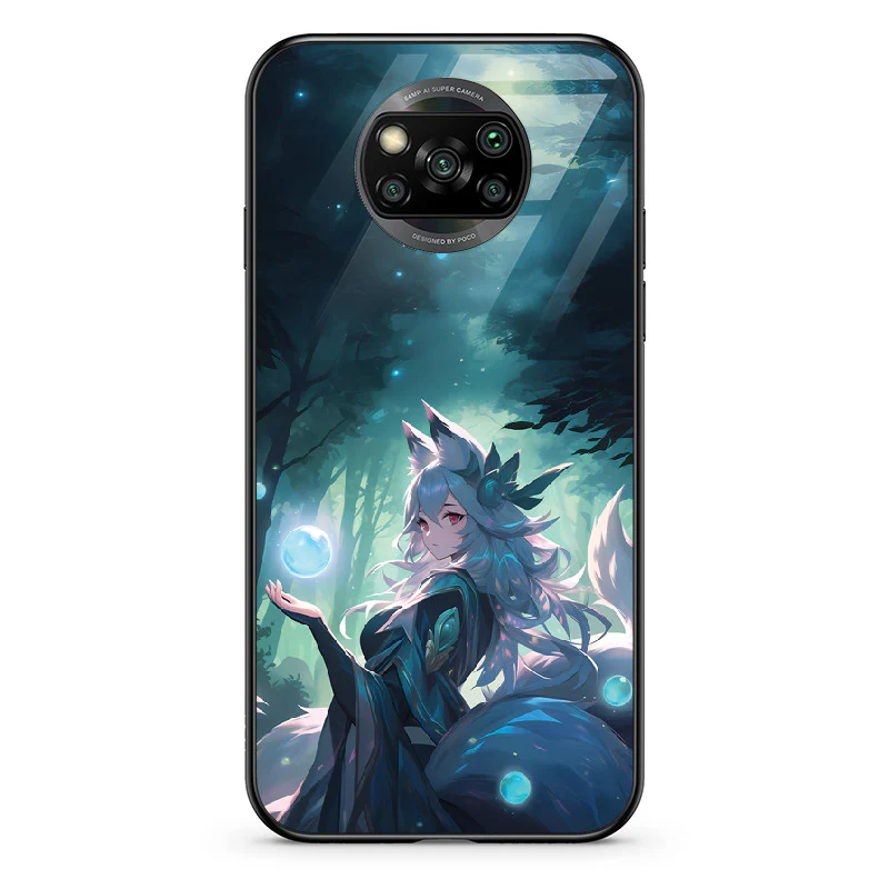 Glass Phone Case The Fox Enchantress - Image 30