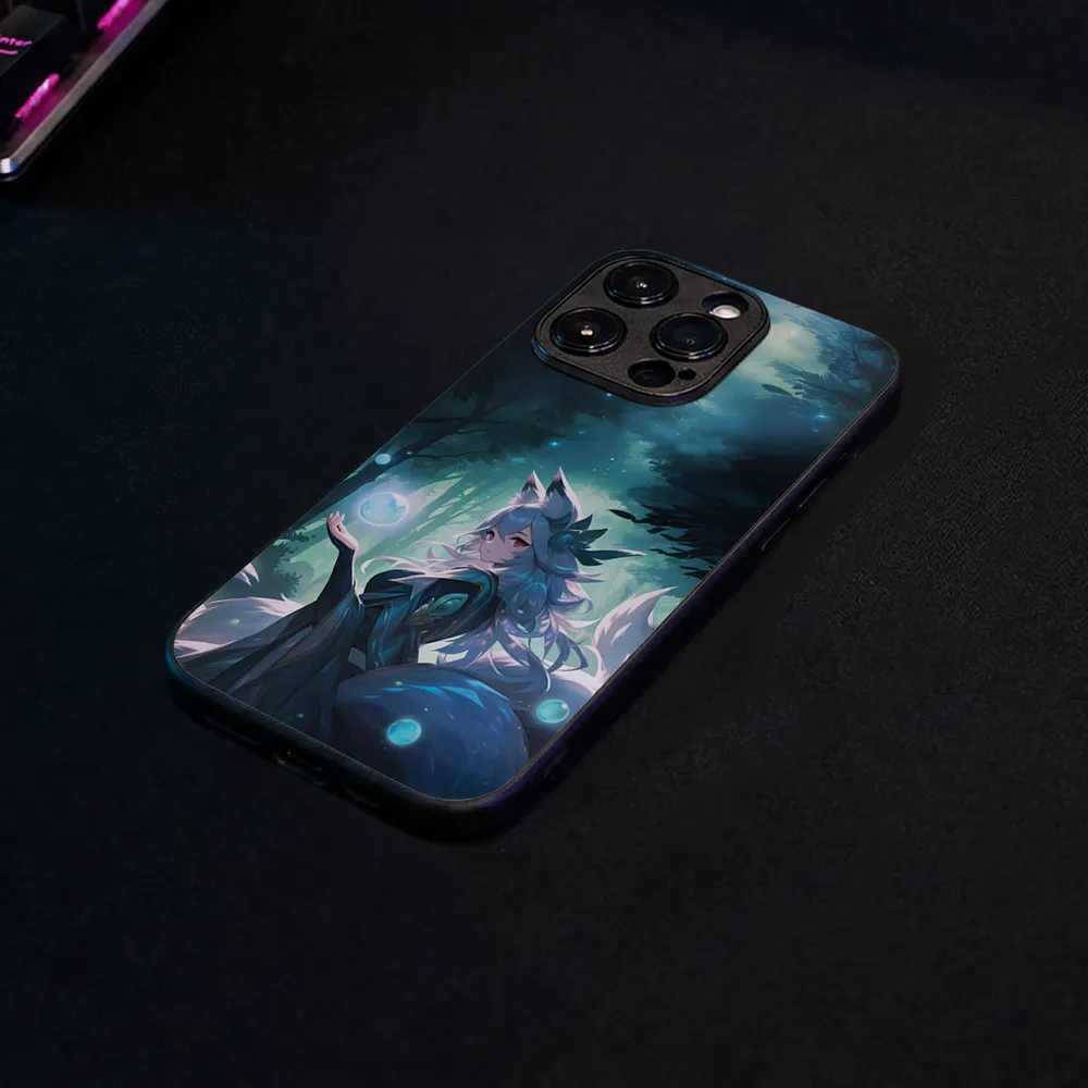 Glass Phone Case The Fox Enchantress - Image 7