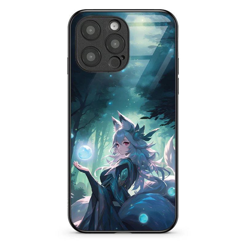 Glass Phone Case The Fox Enchantress - Image 80