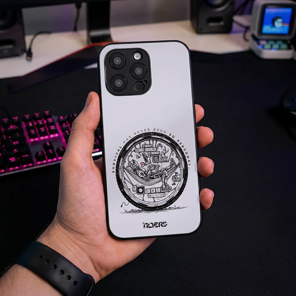 Glass Phone Case They See Me Rollin - Image 2