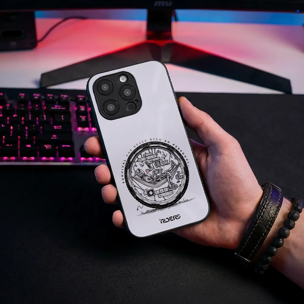 Glass Phone Case They See Me Rollin - Image 3