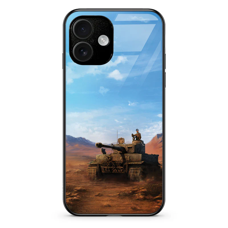 Glass Phone Case Tiger Tank - Image 131