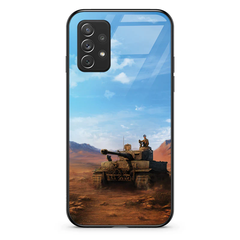 Glass Phone Case Tiger Tank - Image 36