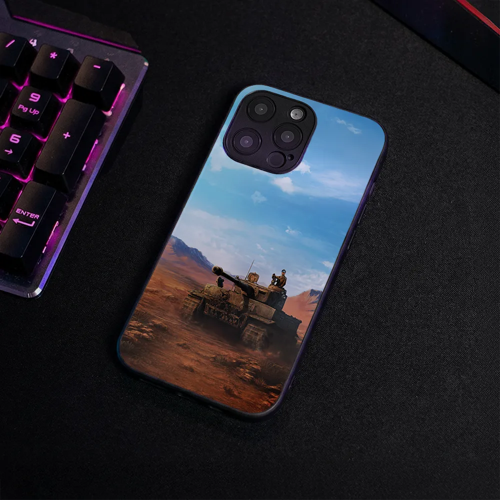 Glass Phone Case Tiger Tank - Image 4