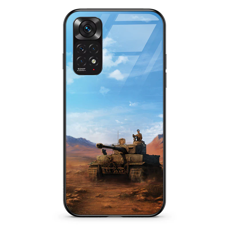 Glass Phone Case Tiger Tank - Image 41