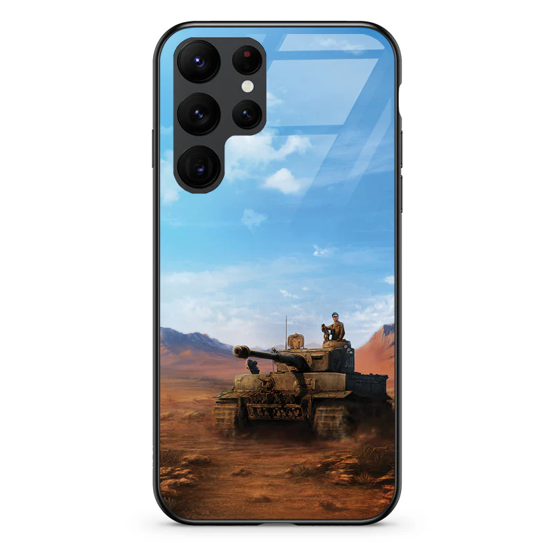 Glass Phone Case Tiger Tank - Image 95