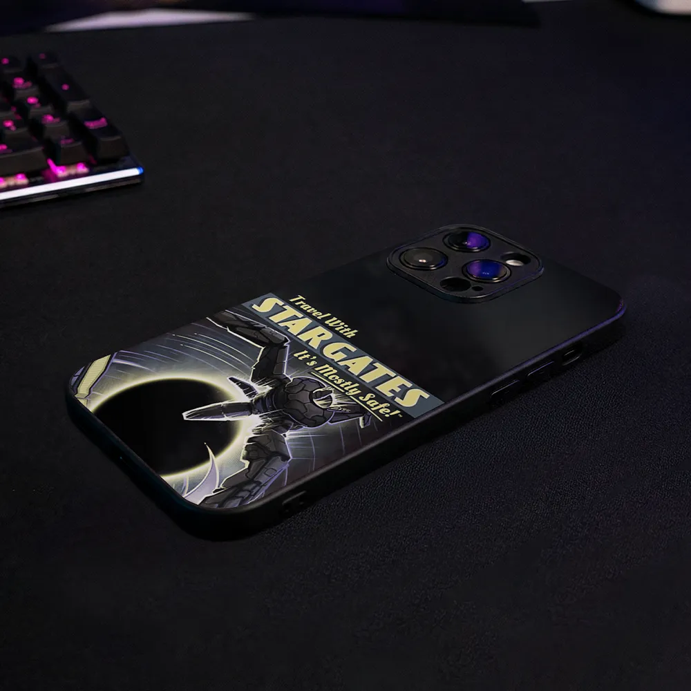 Glass Phone Case Travel with Stargates - Image 10