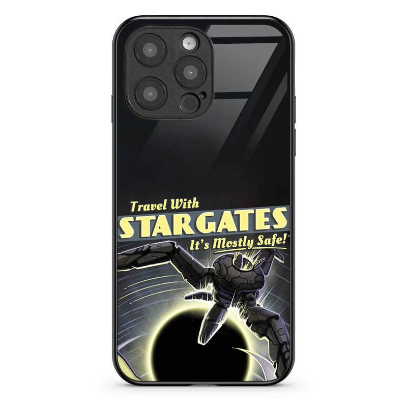 Glass Phone Case Travel with Stargates - Image 107