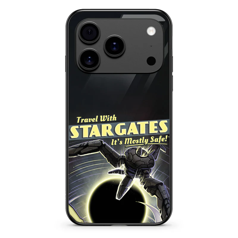 Glass Phone Case Travel with Stargates - Image 133