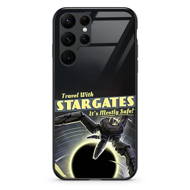 Glass Phone Case Travel with Stargates - Image 146