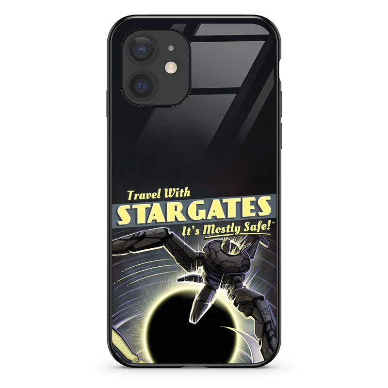 Glass Phone Case Travel with Stargates - Image 51