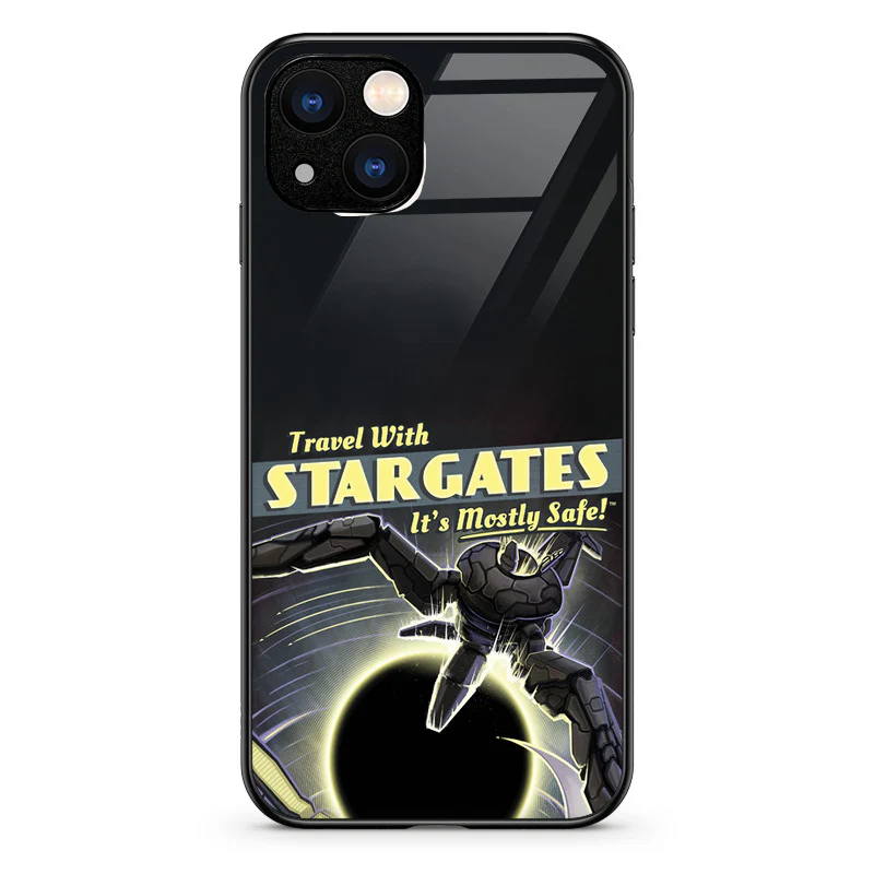 Glass Phone Case Travel with Stargates - Image 52