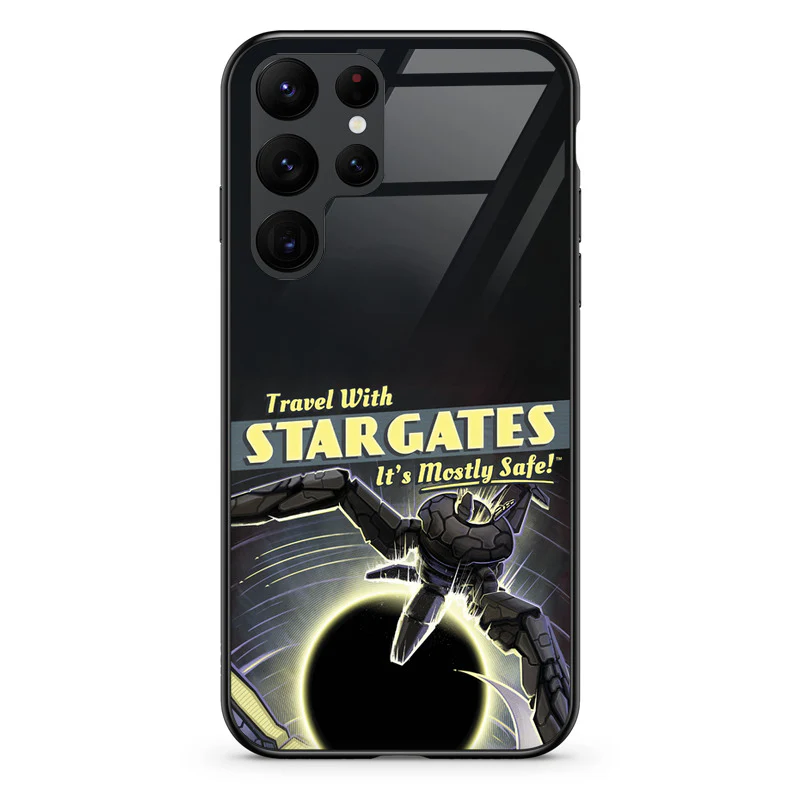 Glass Phone Case Travel with Stargates - Image 65