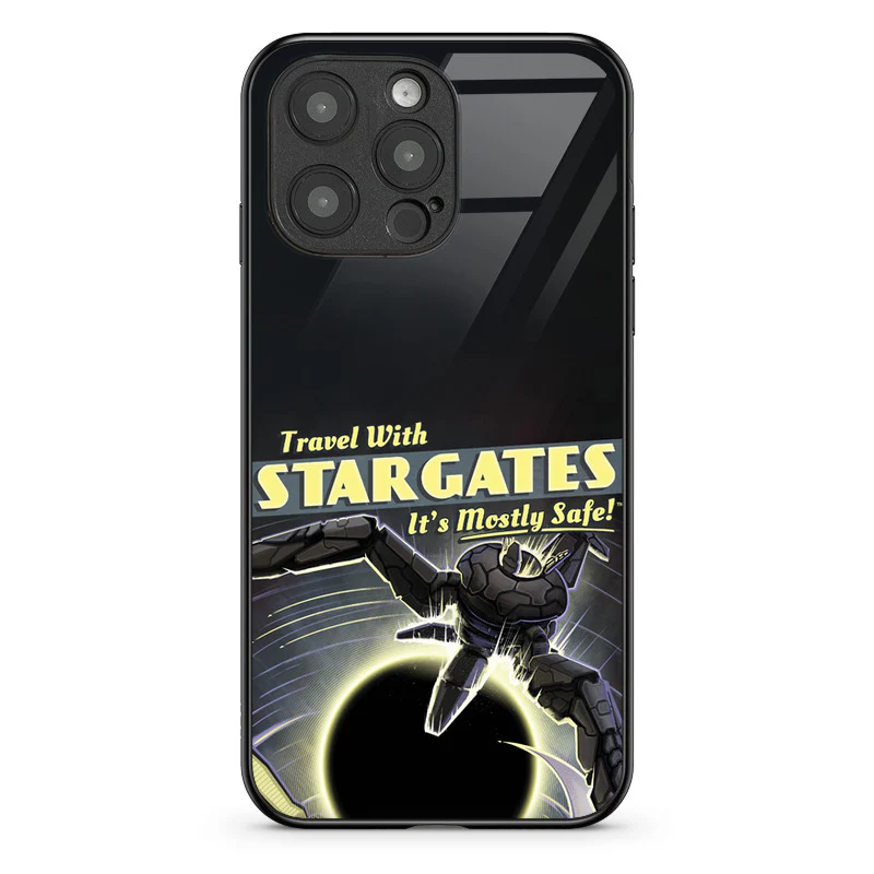 Glass Phone Case Travel with Stargates - Image 72