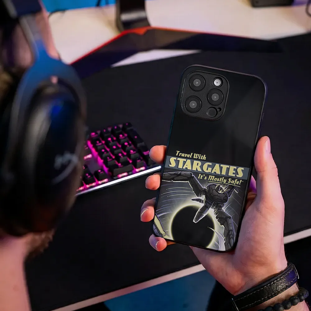 Glass Phone Case Travel with Stargates - Image 8