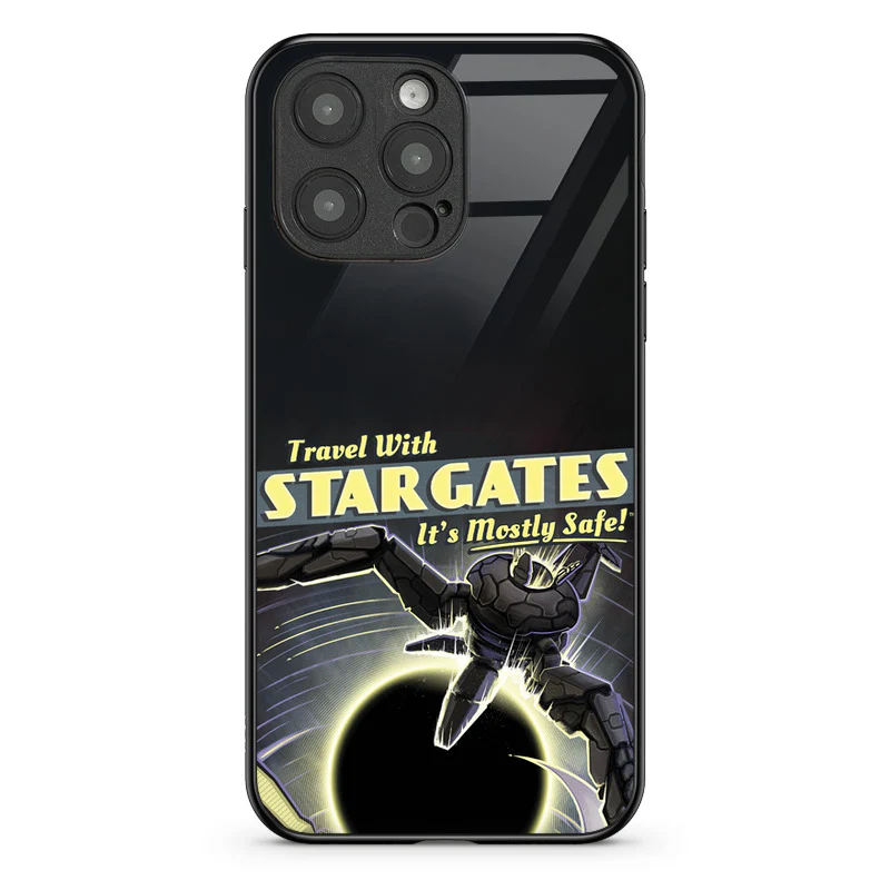 Glass Phone Case Travel with Stargates - Image 81