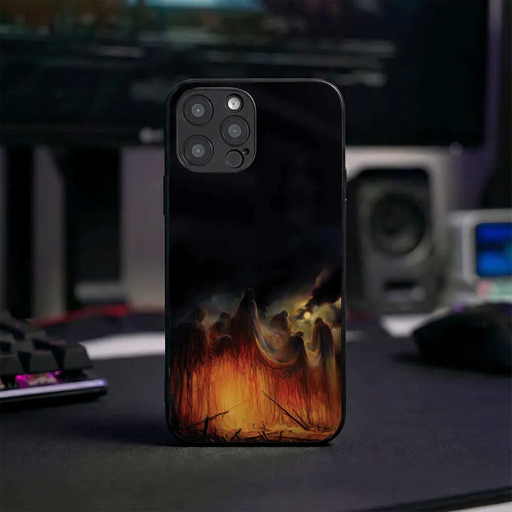 Glass Phone Case Whispers of an Old Forest