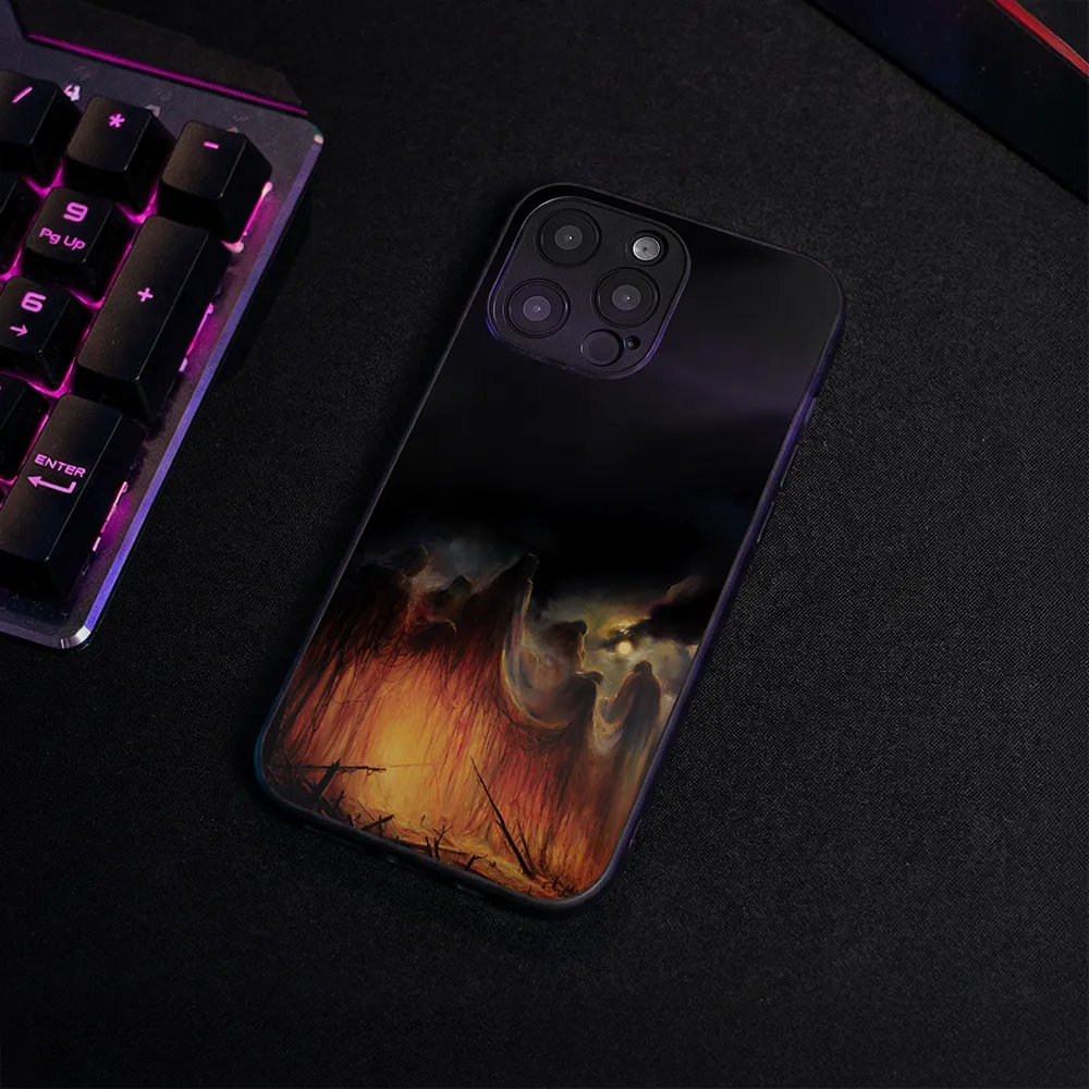 Glass Phone Case Whispers of an Old Forest - Image 4