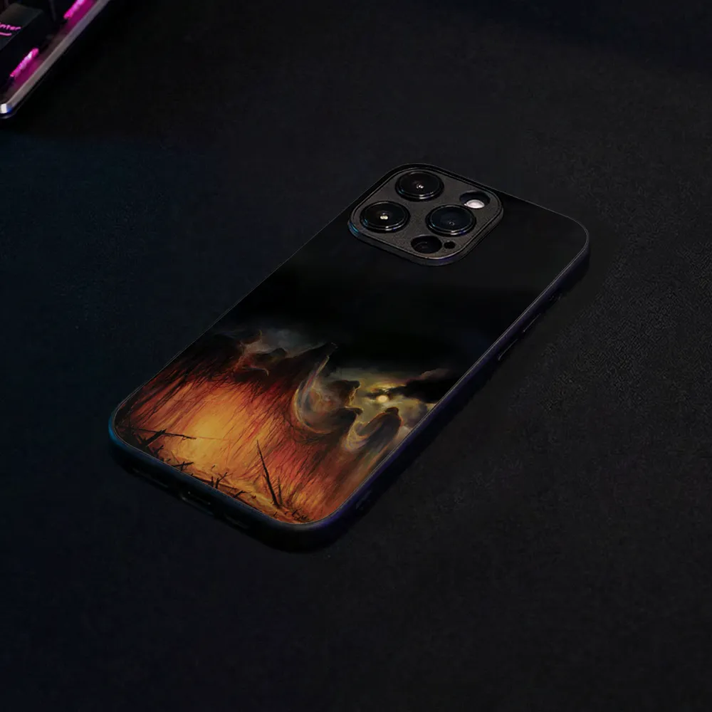 Glass Phone Case Whispers of an Old Forest - Image 7