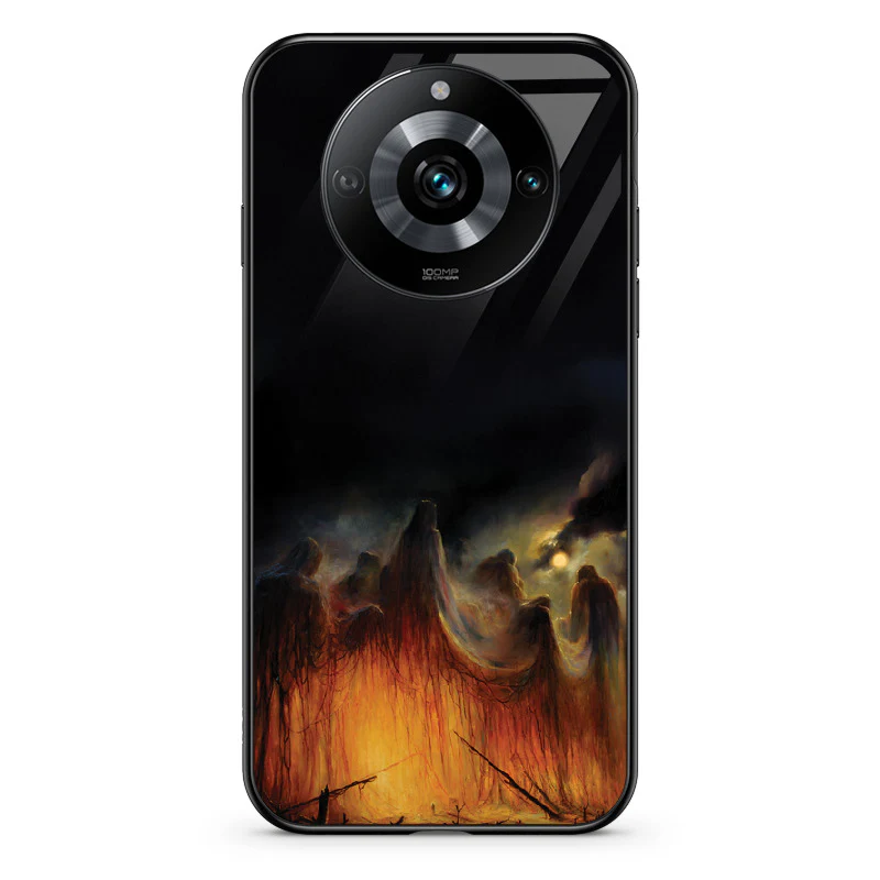 Glass Phone Case Whispers of an Old Forest - Image 86