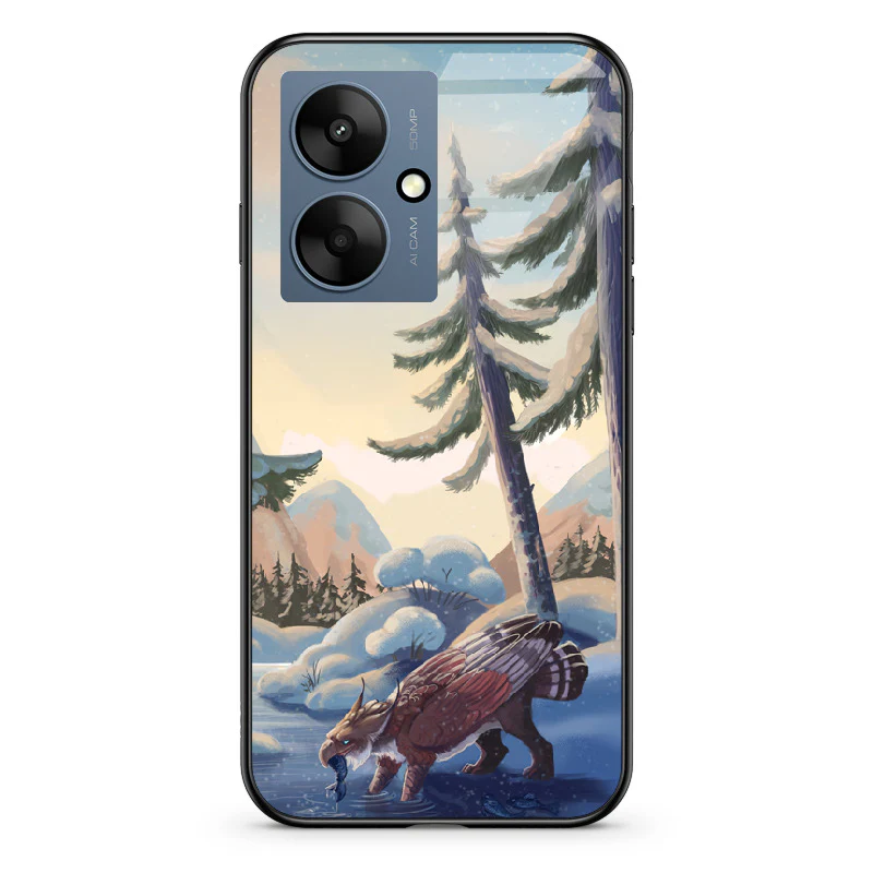 Glass Phone Case Winter Fishing - Image 104