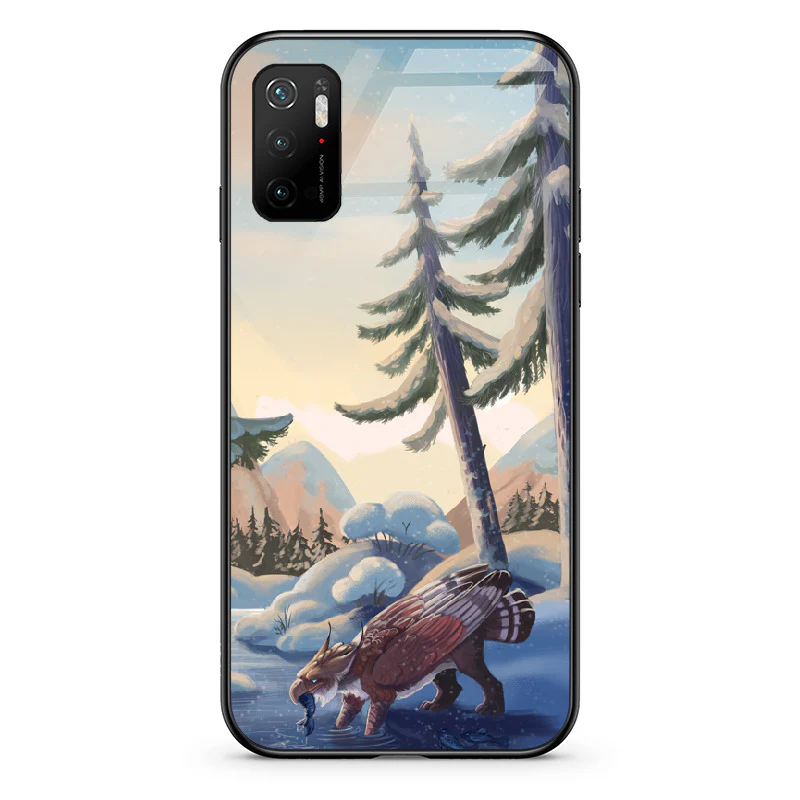 Glass Phone Case Winter Fishing - Image 110