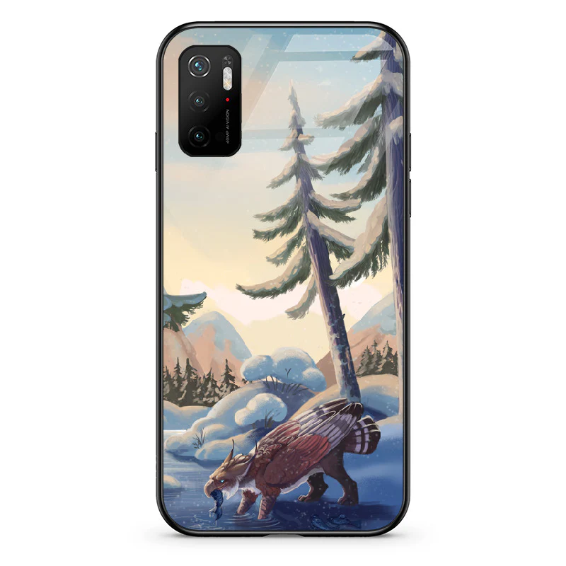 Glass Phone Case Winter Fishing - Image 111