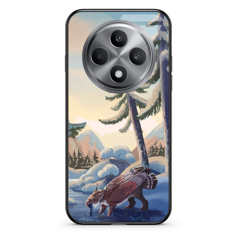 Glass Phone Case Winter Fishing - Image 113