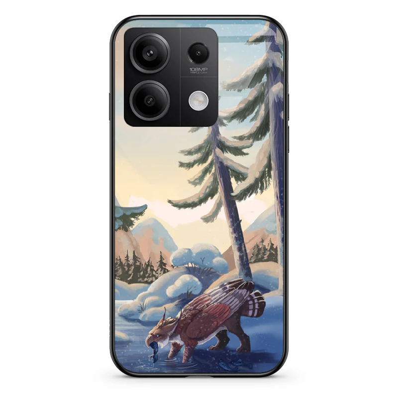 Glass Phone Case Winter Fishing - Image 115