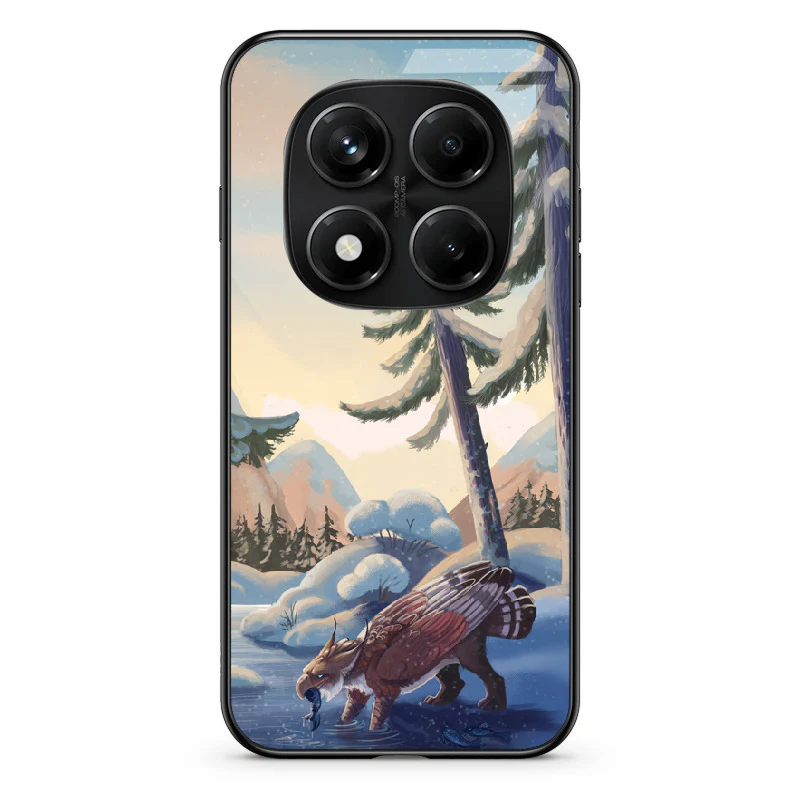 Glass Phone Case Winter Fishing - Image 120